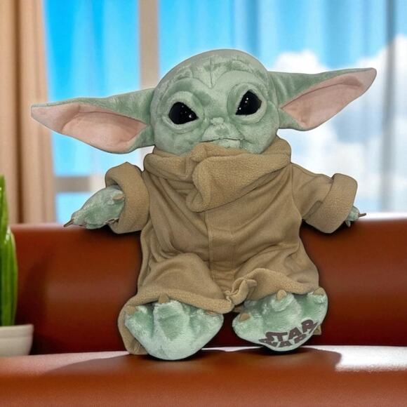 Build-a-Bear Star Wars Baby Yoda Grogu Plush Mandalorian Child Stuffed Toy 16” - Picture 15 of 15
